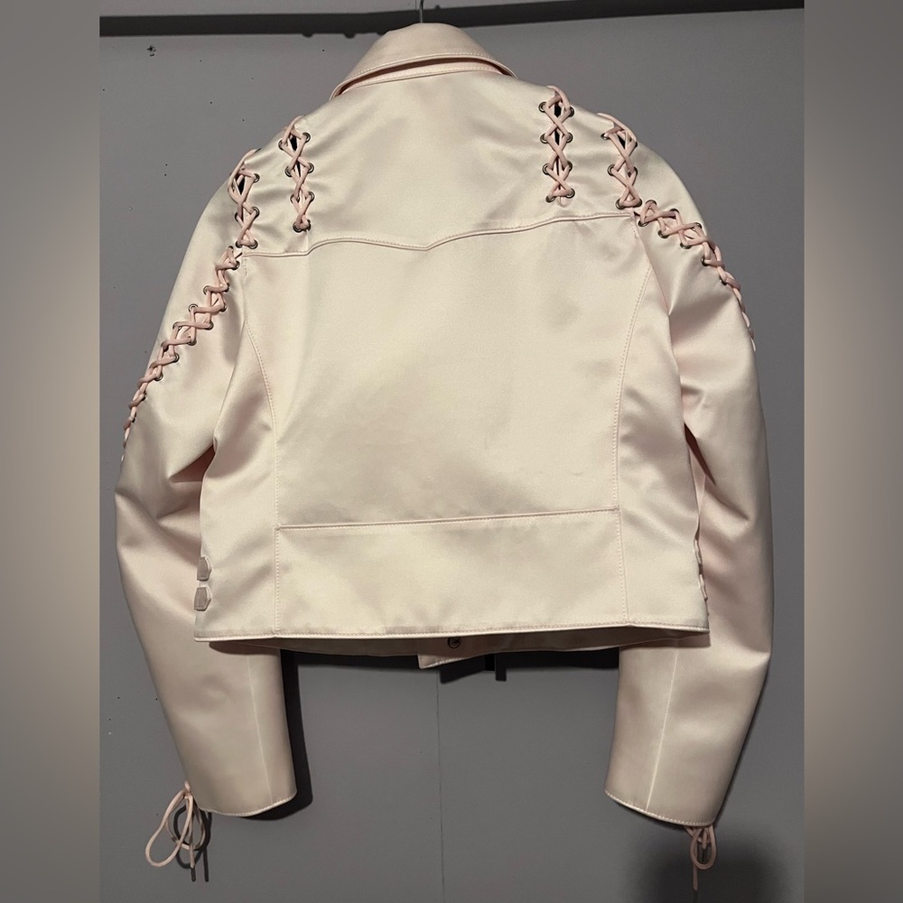 Noir Kei Ninomiya-Comme des Garcons “Biker” Jacket - Picture 4 of 15